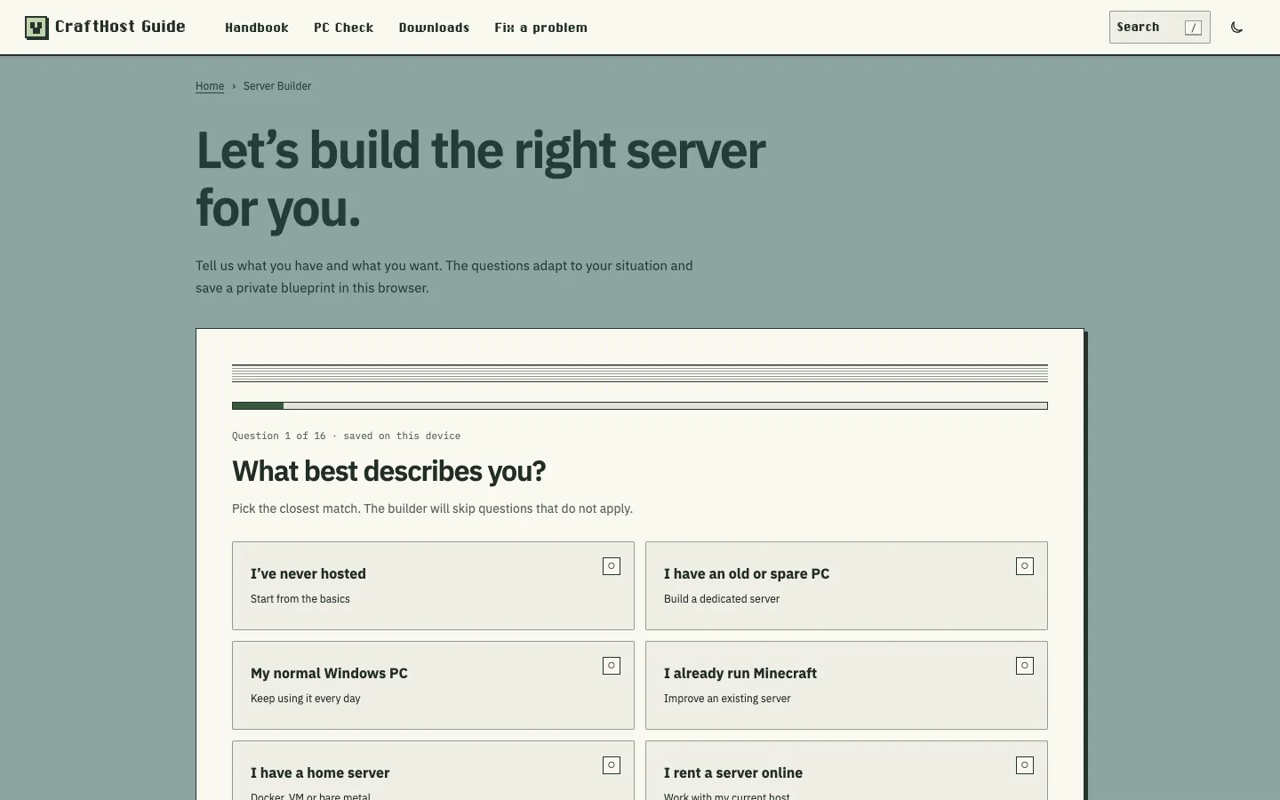 CraftHost Guide, image 3