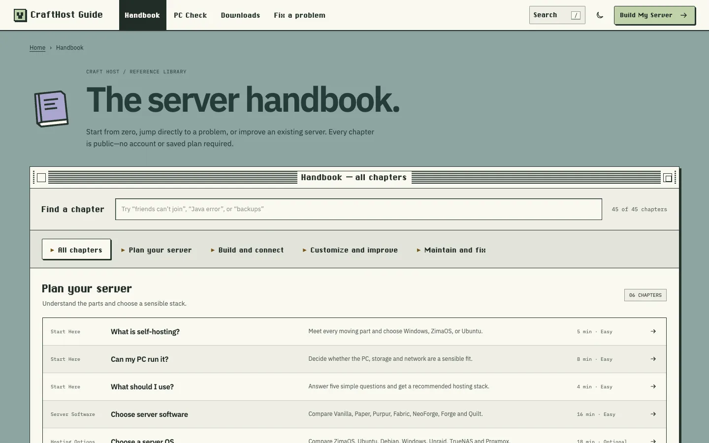 CraftHost Guide, image 2